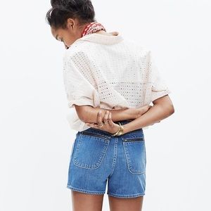 Madewell Westside Jean Shorts